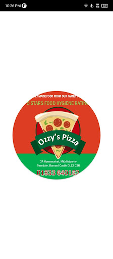 Android application Ozzy's Pizza screenshort
