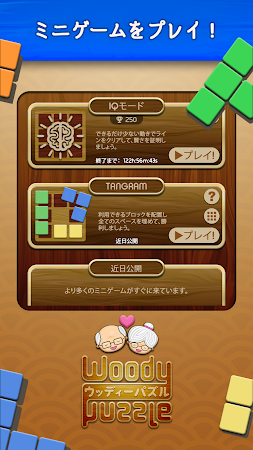 Game screenshot ウッディーパズル Woody Block Puzzle mod apk