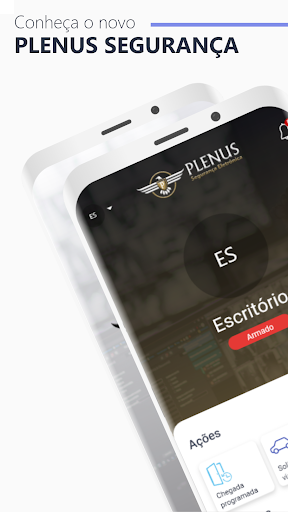 Android application Plenus Segurança screenshort