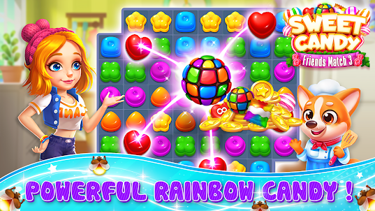 Puzzle Match 3 Sweet Candy
