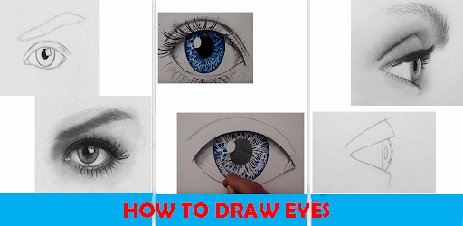 Android application How To Draw Eyes by step screenshort