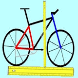 Measures bike - plus icon