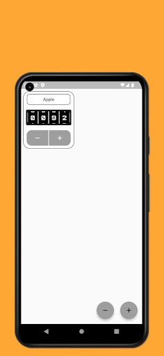 Android application Click Click Counter screenshort