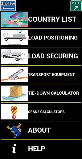 Android application SpecialTransport driver manual screenshort