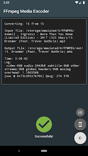 FFmpeg Media Encoder MOD APK (Altered) Download 4