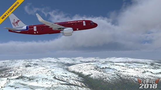 Flight Simulator 2018 FlyWings Bildschirmfoto