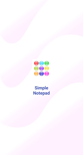 Android application Ultra-Simple Notepad screenshort