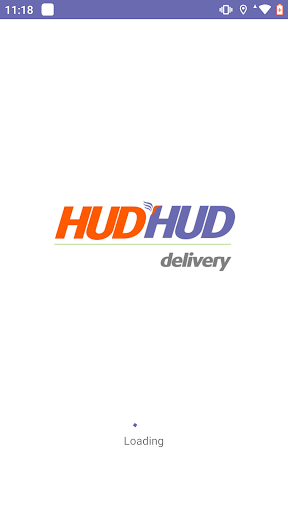 Android application Hudhud Delivery screenshort