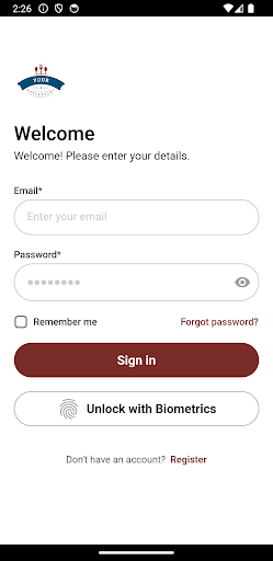 Android application Cafe Bliss screenshort