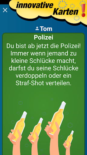 Vocards Trinkspiel Screen 3