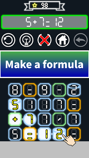 Shikinazori Num&Formula Puzzle Screenshot