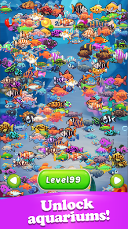 Game screenshot Aquarium Match 3:Ocean Party hack