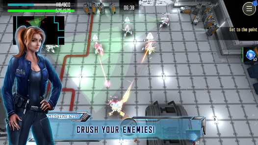 Captura de Pantalla 13 Robot Warrior Top-down shooter android