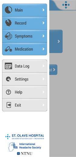 Android application Migraine Aura screenshort