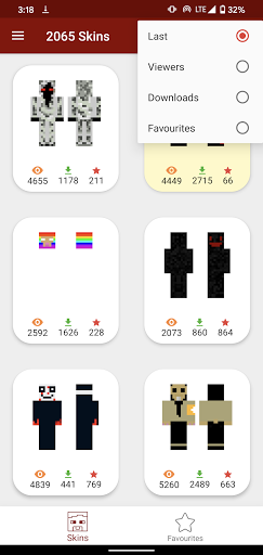 Creepy Skins Screen 3
