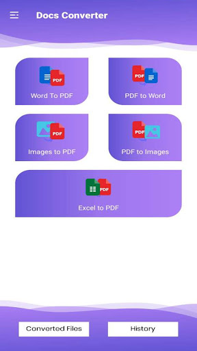 Screenshot of Docs Converter & PDF Converter
