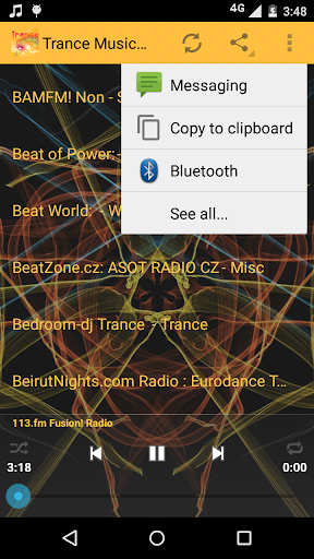 Trance Music ONLINE Screen 3