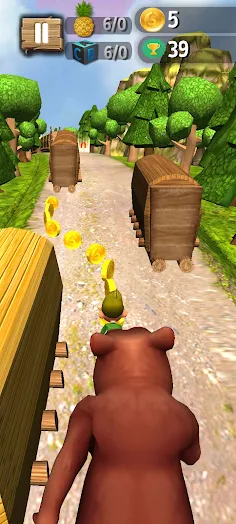 Jungle Run : Bear Attack - Screenshot 3