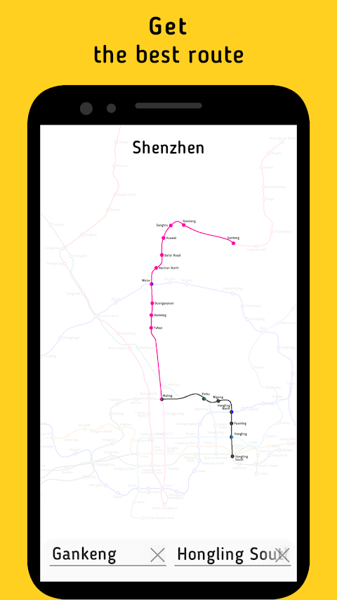 Shenzhen metro mapのおすすめ画像4