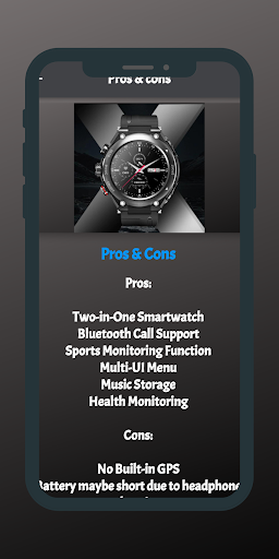 T92 pro Smartwatch guide Screen 3