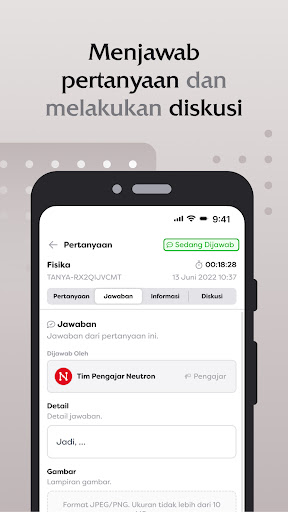 Android application Neutron Pengajar screenshort