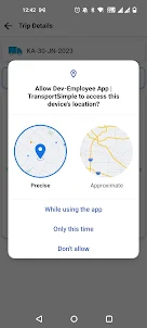 Employee App | TransportSimple