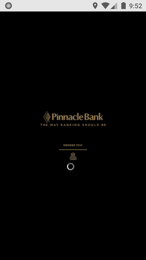 Android application Pinnacle Bank Texas Business screenshort