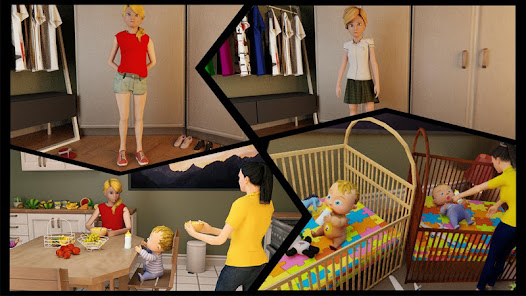 Captura de Pantalla 4 Real Mother Simulator 3D: New  android
