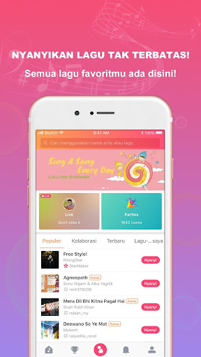 Suaraku: Nyanyikan Berbagai Lagu Karaoke Gratis - v3.8.2