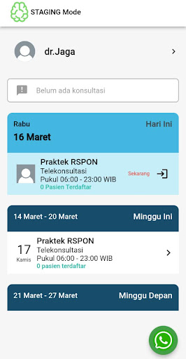 Android application TellPON Nakes by SiapDok screenshort