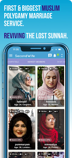 Android application Second Wife: Muslim Polygamy M screenshort