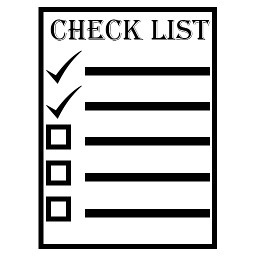 Simple Check List - To do list  Icon