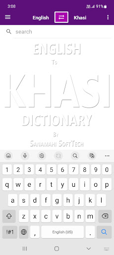 English To Khasi Dictionary Screen 3