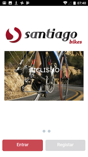 Cartão Cliente Santiago Bikes Screen 2