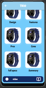 TK10 smart watch guide