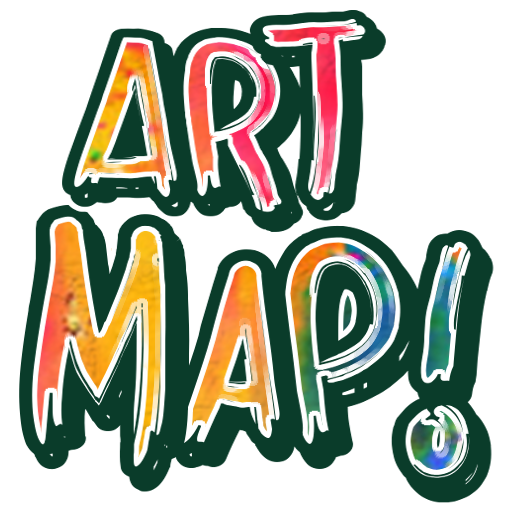 Art Map social street art map  Icon