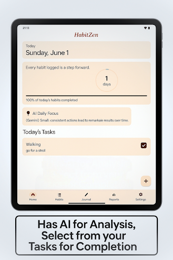 HabitZen AI To-Do List App