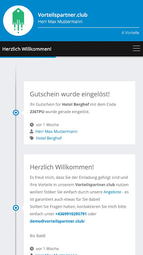 Vorteilspartner.club Screen 2