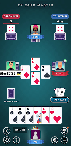 29 Card Master : Offline Game Screen 2