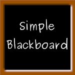 Cover Image of ダウンロード シンプルな黒板  APK