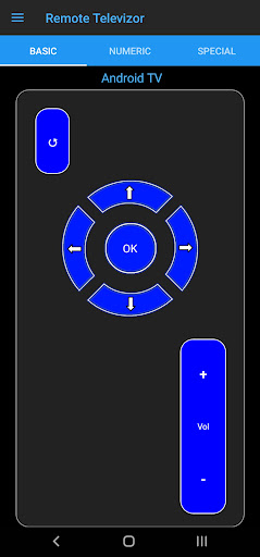 Android application Remote Televizor screenshort