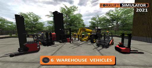 Android application Forklift Simulator 2021 screenshort