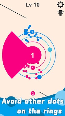 #2. Dots Order 2 - Dual Orbits (Android) By: PuLu Network