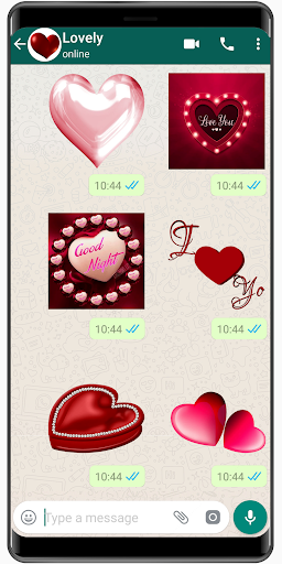 WASticker Lovely Amor Stickers Screen 2
