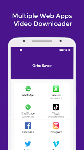 Android application Save Status - All Social Media screenshort