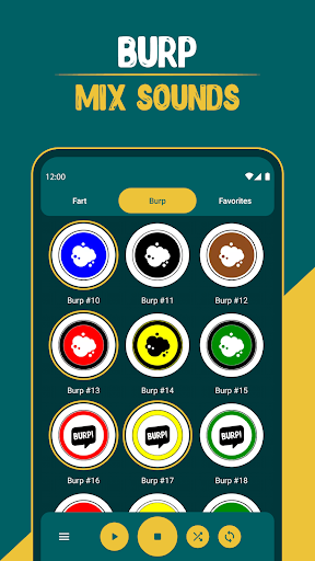 Burp and Fart Sounds Prank app Screen 2
