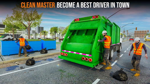 Garbage Truck Games 3D Driving 1.0 APK + Мод (Unlimited money) за Android