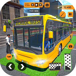 Obrázek ikony School Bus Game: Driving Sim