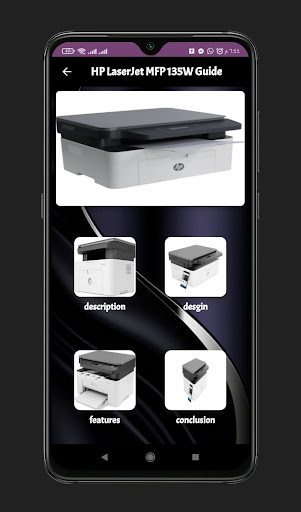 HP LaserJet MFP 135W Guide