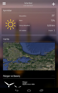 Yahoo Hava Durumu Screenshot